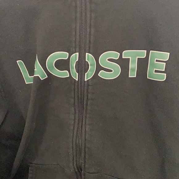 Lacoste zip up hoodie - Picture 3 of 4